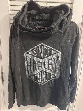 Harley-Davidson Gray Pullover Hoodie
